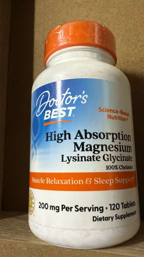 High absorption magnesium glcinate 200mg