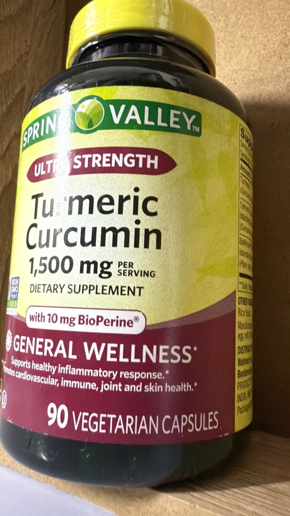 Turmeric curcumin 1500mg