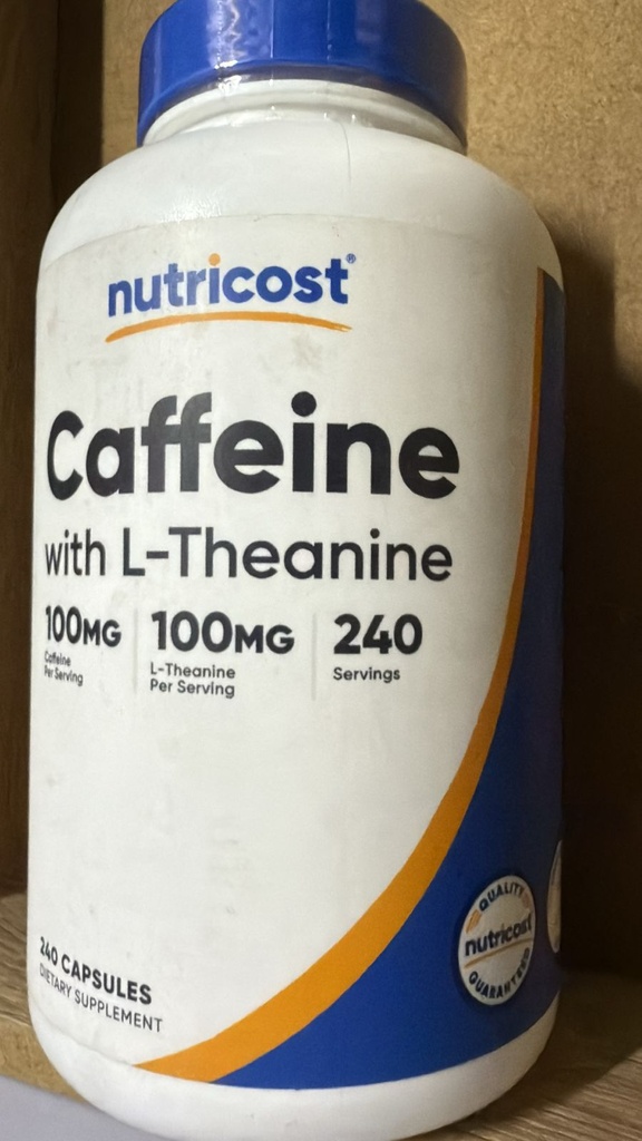Caffeine with l_theanine 100mg
