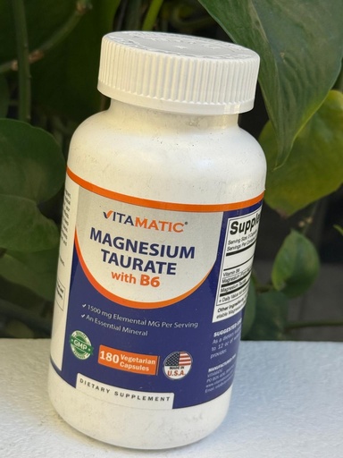 Magnesium Taurate + B6

•
