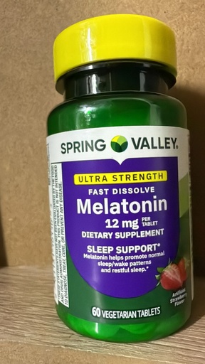 Melatonin 12mg 60cap